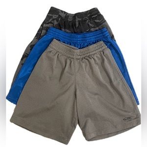 Gray, Blue and Black with Gray Camo Boy shorts Size 6/7
